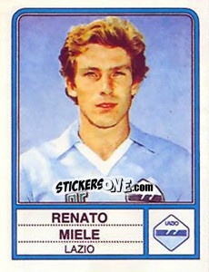 Cromo Renato Miele - Calciatori 1983-1984 - Panini