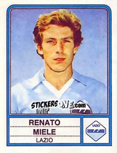 Sticker Renato Miele - Calciatori 1983-1984 n. 147 - Panini