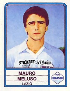 Sticker Mauro Meluso - Calciatori 1983-1984 - Panini