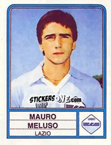 Figurina Mauro Meluso - Calciatori 1983-1984 - Panini