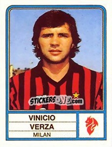 Sticker Vinicio Verza - Calciatori 1983-1984 - Panini