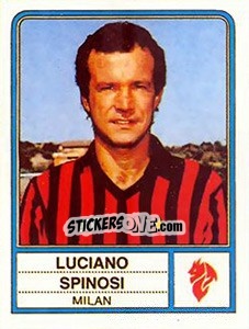 Sticker Luciano Spinosi - Calciatori 1983-1984 - Panini