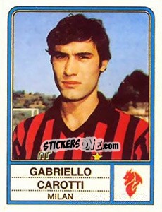 Figurina Gabriello Carotti