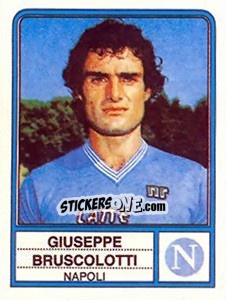 Figurina Giuseppe Bruscolotti - Calciatori 1983-1984 - Panini