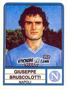 Sticker Giuseppe Bruscolotti