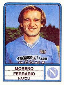 Sticker Moreno Ferrario - Calciatori 1983-1984 n. 180 - Panini