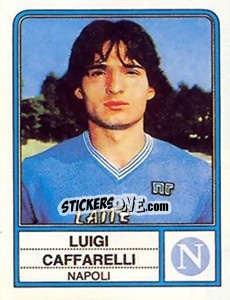 Cromo Luigi Caffarelli - Calciatori 1983-1984 - Panini