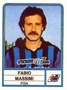 Cromo Fabio Massimi - Calciatori 1983-1984 - Panini