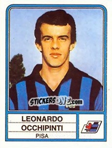 Cromo Leonardo Occhipinti - Calciatori 1983-1984 - Panini