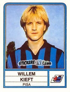 Sticker Willem Kieft - Calciatori 1983-1984 - Panini