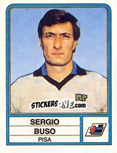 Sticker Sergio Buso - Calciatori 1983-1984 n. 203 - Panini
