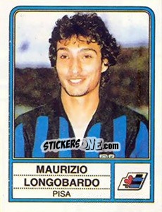 Cromo Maurizio Longobardo - Calciatori 1983-1984 - Panini