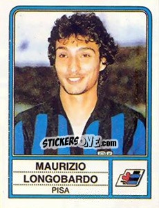 Sticker Maurizio Longobardo - Calciatori 1983-1984 n. 205 - Panini