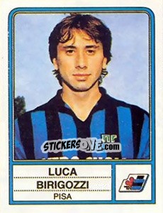 Cromo Luca Birigozzi - Calciatori 1983-1984 - Panini