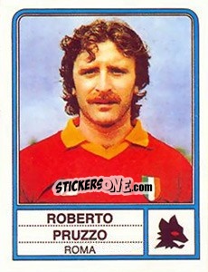 Figurina Roberto Pruzzo - Calciatori 1983-1984 - Panini