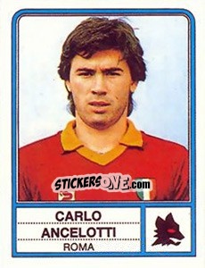 Figurina Carlo Ancelotti - Calciatori 1983-1984 - Panini