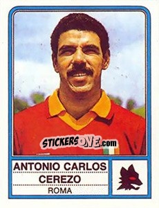 Cromo Antonio Carlos Cerezo - Calciatori 1983-1984 - Panini