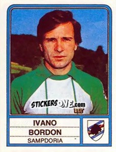 Sticker Ivano Bordon - Calciatori 1983-1984 - Panini