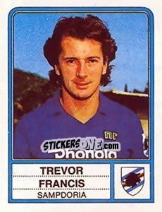 Figurina Trevor Francis - Calciatori 1983-1984 - Panini