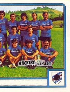 Figurina Squadra - Calciatori 1983-1984 - Panini