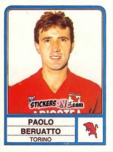 Figurina Paolo Beruatto - Calciatori 1983-1984 - Panini