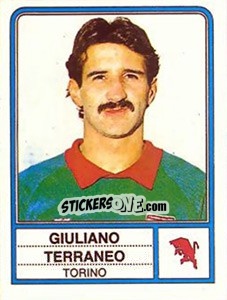 Sticker Giuliano Terraneo - Calciatori 1983-1984 - Panini