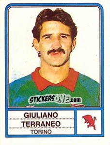 Sticker Giuliano Terraneo - Calciatori 1983-1984 n. 252 - Panini