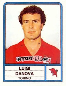 Sticker Luigi Danova - Calciatori 1983-1984 n. 253 - Panini