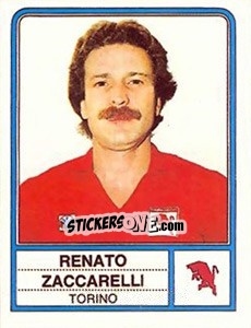 Cromo Renato Zaccarelli - Calciatori 1983-1984 - Panini