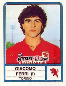 Sticker Giacomo Ferri - Calciatori 1983-1984 n. 262 - Panini