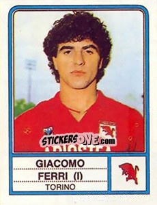 Sticker Giacomo Ferri - Calciatori 1983-1984 - Panini