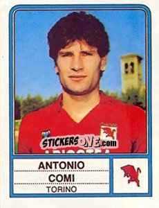Sticker Antonio Comi - Calciatori 1983-1984 - Panini