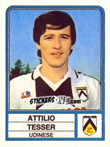 Sticker Attilio Tesser - Calciatori 1983-1984 - Panini