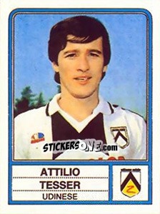 Sticker Attilio Tesser - Calciatori 1983-1984 n. 267 - Panini