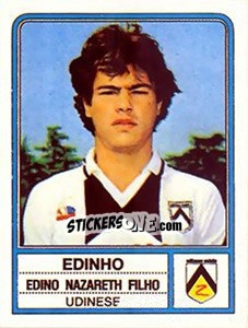 Sticker Edinho Edino Nazareth Filho - Calciatori 1983-1984 n. 272 - Panini