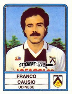 Sticker Franco Causio - Calciatori 1983-1984 - Panini