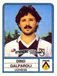 Sticker Dino Galparoli - Calciatori 1983-1984 - Panini
