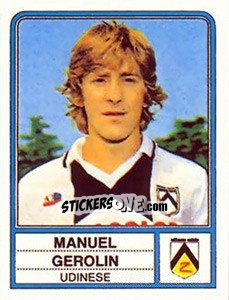 Sticker Manuel Gerolin - Calciatori 1983-1984 n. 275 - Panini