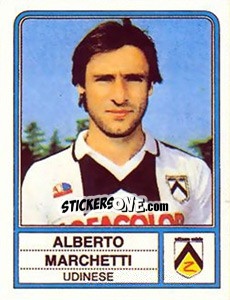 Cromo Alberto Marchetti - Calciatori 1983-1984 - Panini