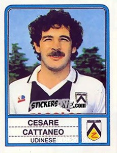 Sticker Cesare Cattaneo - Calciatori 1983-1984 - Panini