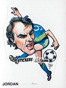 Cromo Caricatura Jordan - Calciatori 1983-1984 - Panini