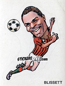 Figurina Caricatura Blissett - Calciatori 1983-1984 - Panini