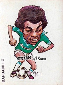 Sticker Caricatura Barbadillo - Calciatori 1983-1984 n. 310 - Panini