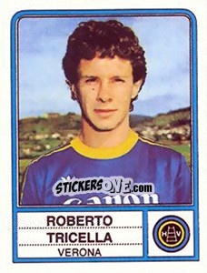 Cromo Roberto Tricella - Calciatori 1983-1984 - Panini