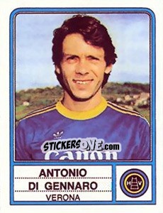Sticker Antonio Di Gennaro - Calciatori 1983-1984 - Panini