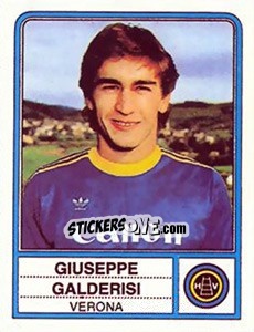 Cromo Giuseppe Galderisi - Calciatori 1983-1984 - Panini