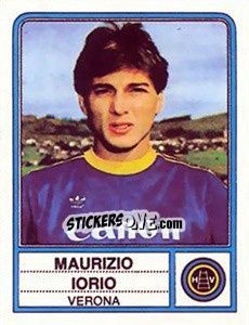Sticker Maurizio Iorio - Calciatori 1983-1984 - Panini