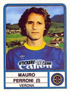 Sticker Mauro Ferroni - Calciatori 1983-1984 - Panini