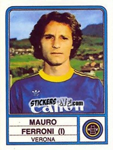 Sticker Mauro Ferroni - Calciatori 1983-1984 n. 325 - Panini