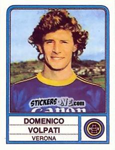 Sticker Domenico Volpati - Calciatori 1983-1984 - Panini